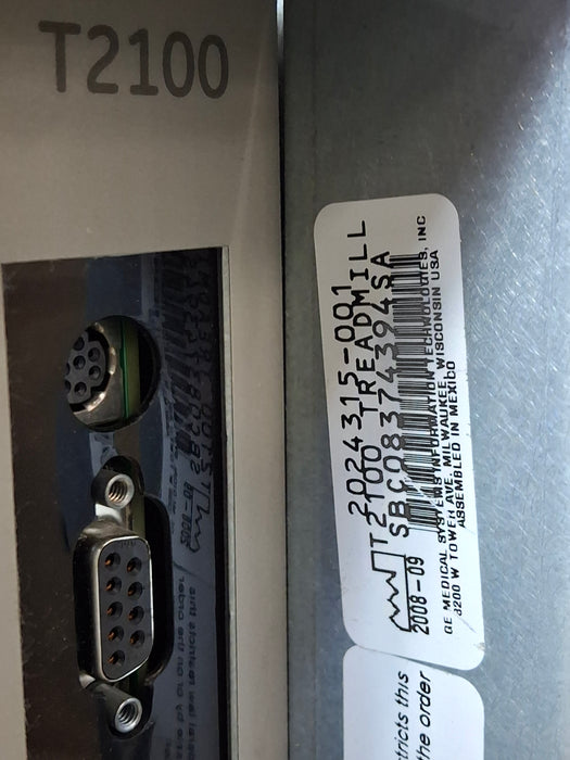 GE Healthcare T2100 Stress Test Treadmill