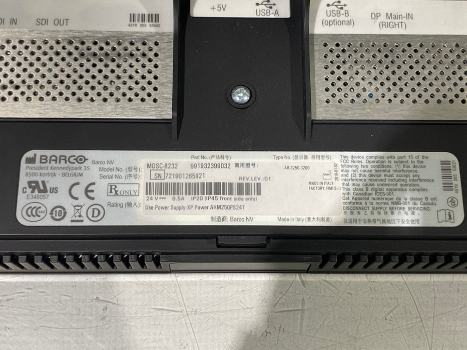 Arthrex Synergy 4K 31" UHD Surgical Monitor