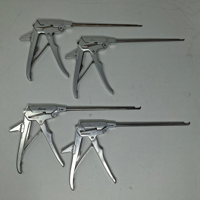 Koros 1mm, 2mm, 3mm, 4mm Rongeur Set