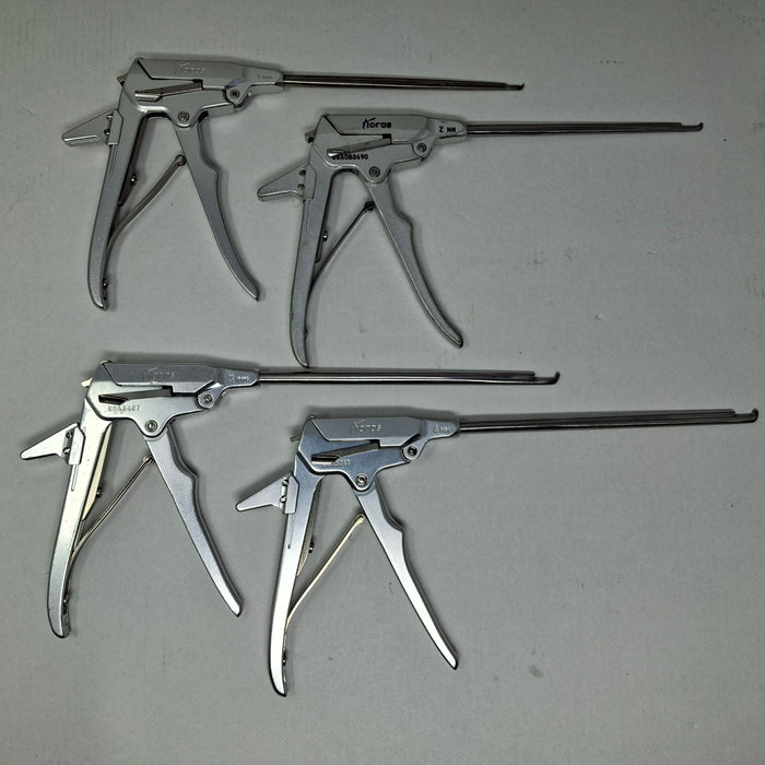 Koros 1mm, 2mm, 3mm, 4mm Rongeur Set