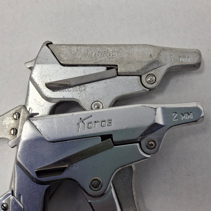 Koros 1mm, 2mm, 4mm, 6mm Rongeur Handle Set