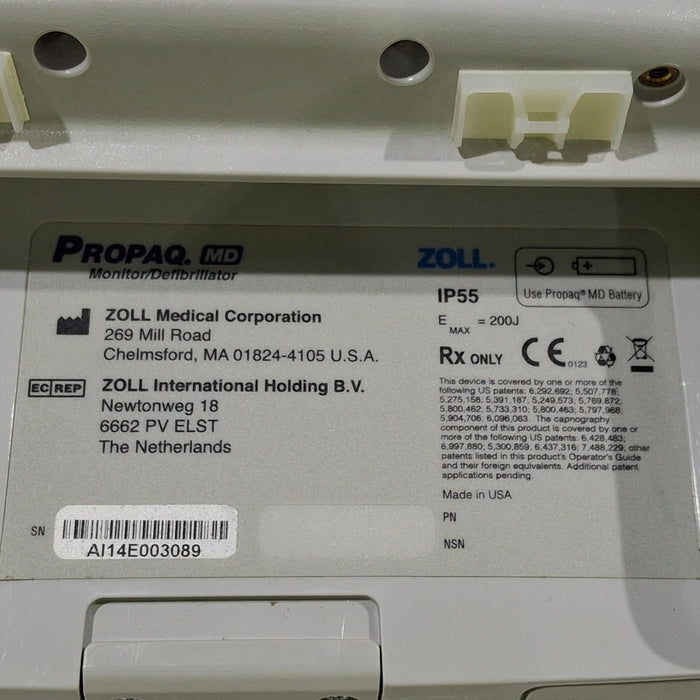 Zoll Propaq MD Vital Signs and Defibrillator