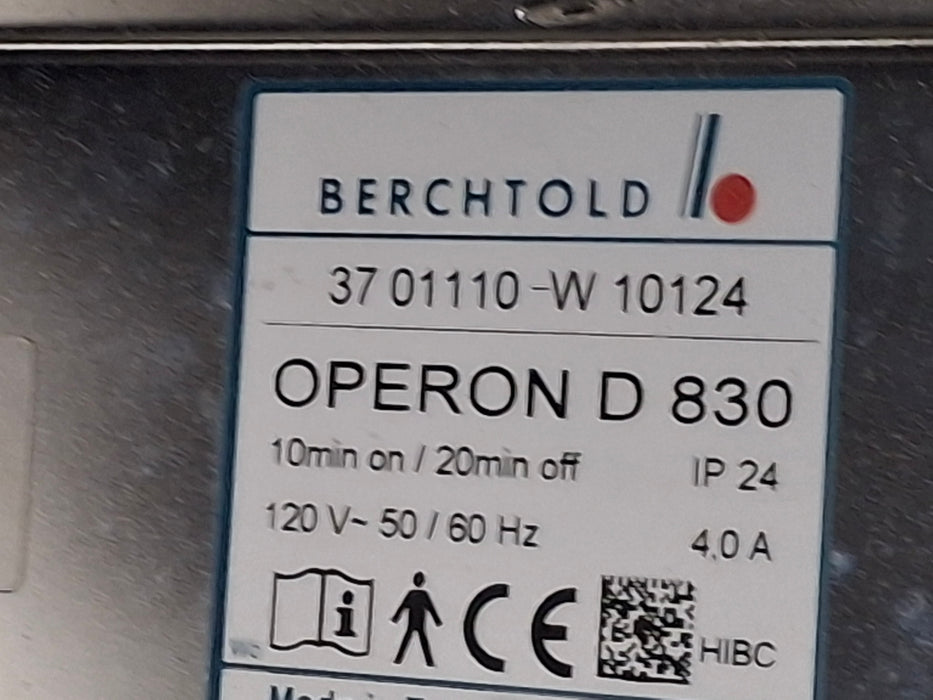 Berchtold Operon D 830 Surgical Table
