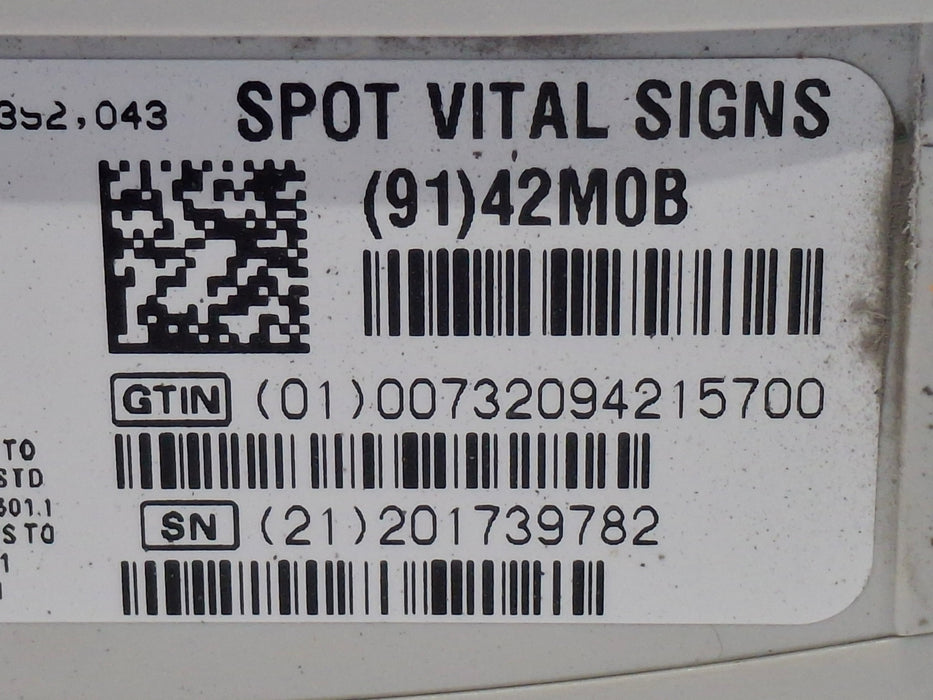 Welch Allyn Spot 420 - NIBP, Masimo SpO2 Vital Signs Monitor