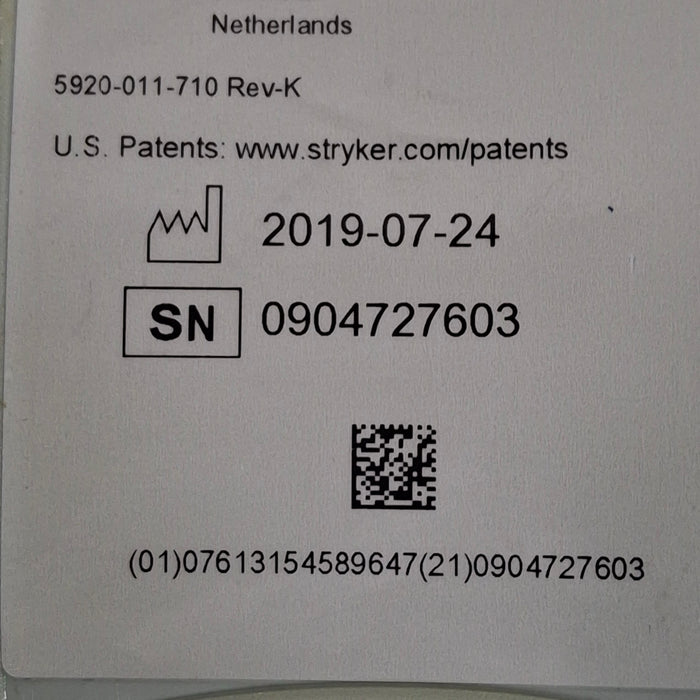 Stryker SmartPump Dual Channel Tourniquet