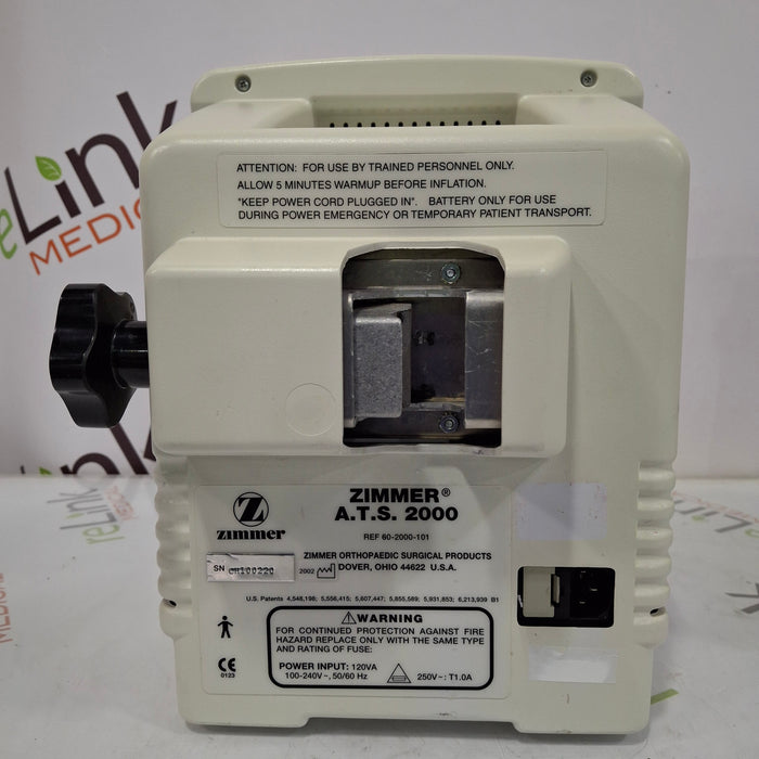 Zimmer ATS 2000 Automatic Tourniquet System