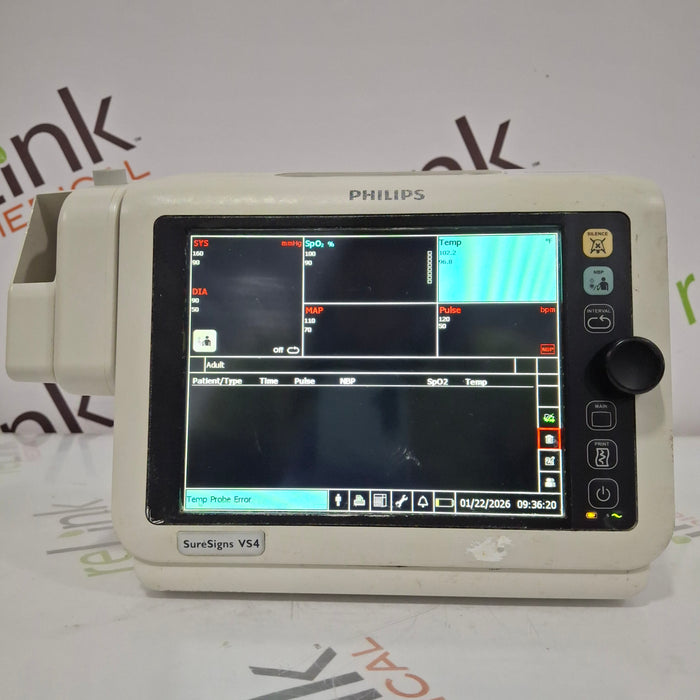 Philips SureSigns VS4 Vital Signs Monitor