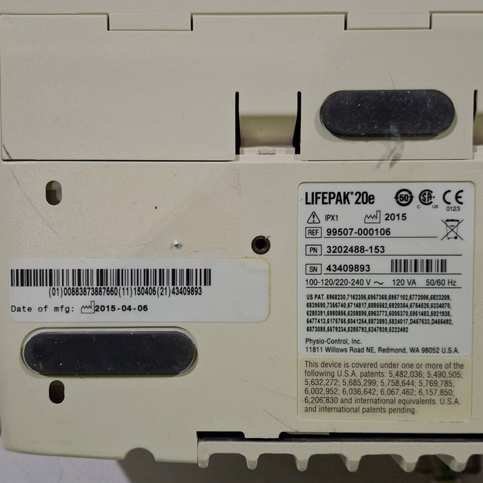 Physio-Control LifePak 20e Defibrillator
