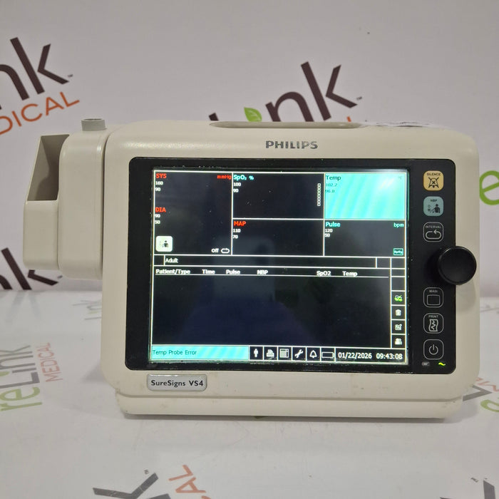 Philips SureSigns VS4 Vital Signs Monitor