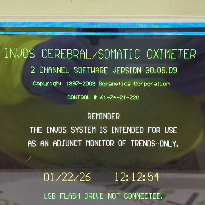 Somanetics Invos 5100C Cerebral Oximeter Monitor