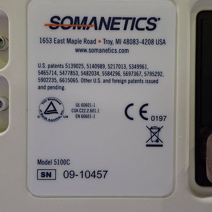 Somanetics Invos 5100C Cerebral Oximeter Monitor