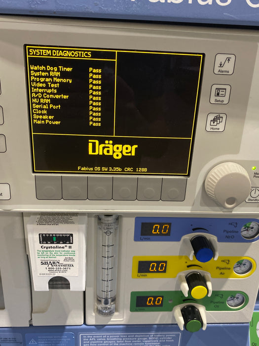 Draeger Medical Fabius OS Anesthesia Machine