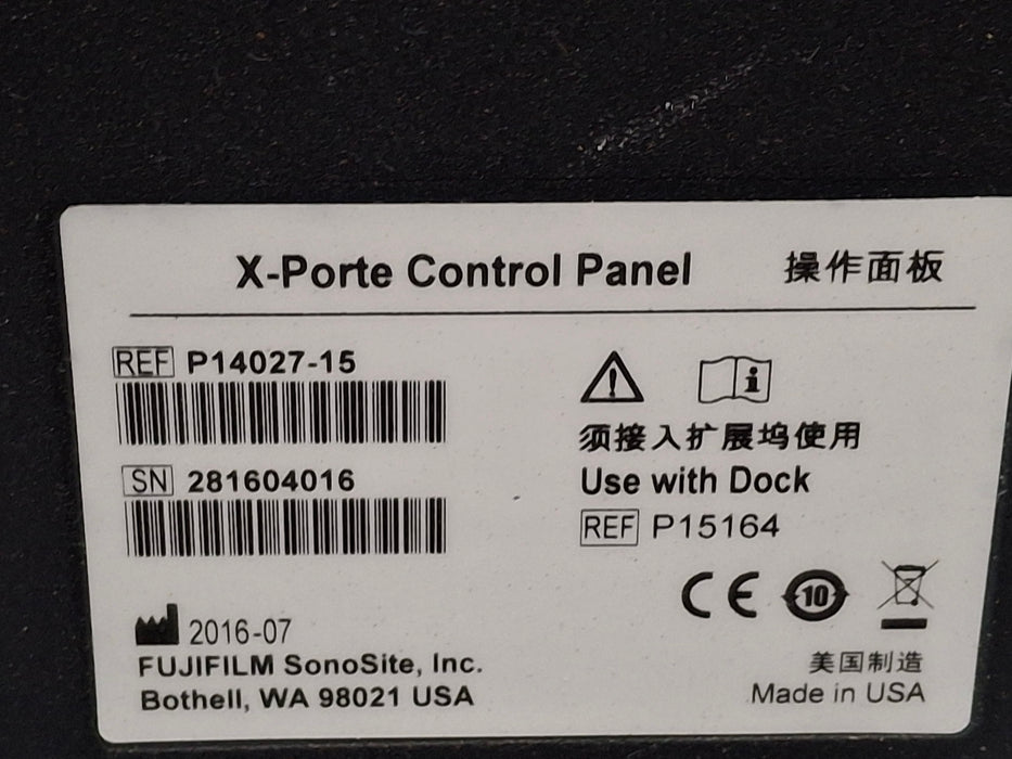 Sonosite X-Porte Mobile Cart w/ Control Panel