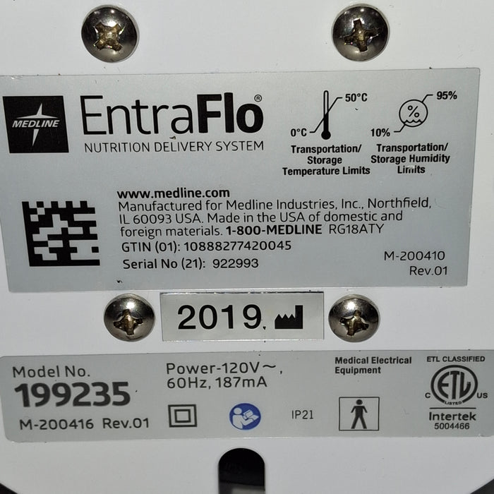 Medline EntraFlo Enteral Feeding Pump
