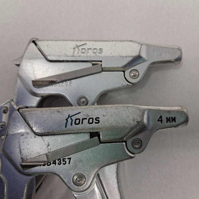 Koros 1mm, 2mm, 4mm, 6mm Rongeur Handle Set