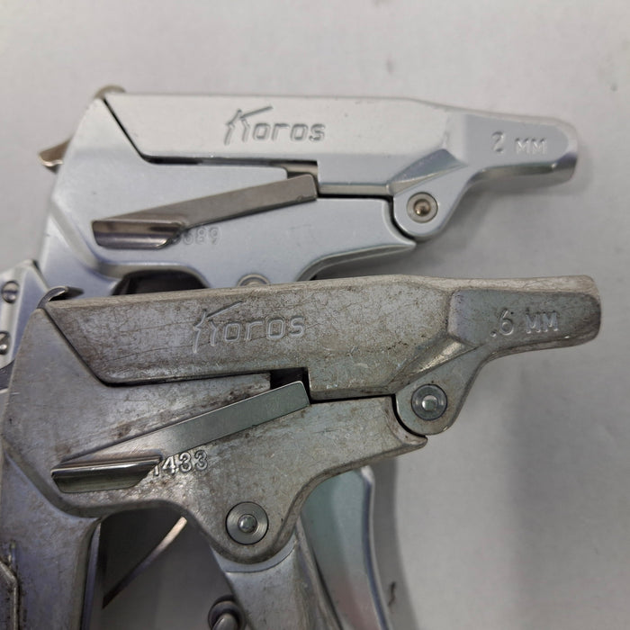 Koros 1mm, 2mm, 4mm, 6mm Rongeur Handle Set