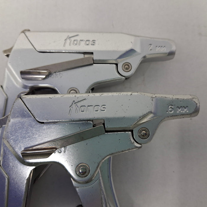 Koros 1mm, 2mm, 4mm, 6mm Rongeur Handle Set