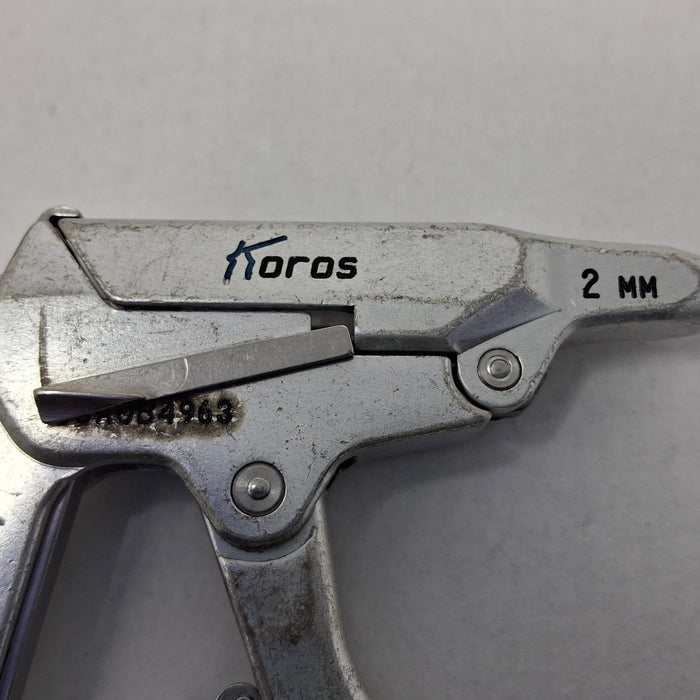 Koros 1mm, 2mm, and 4mm Rongeur Handle Set