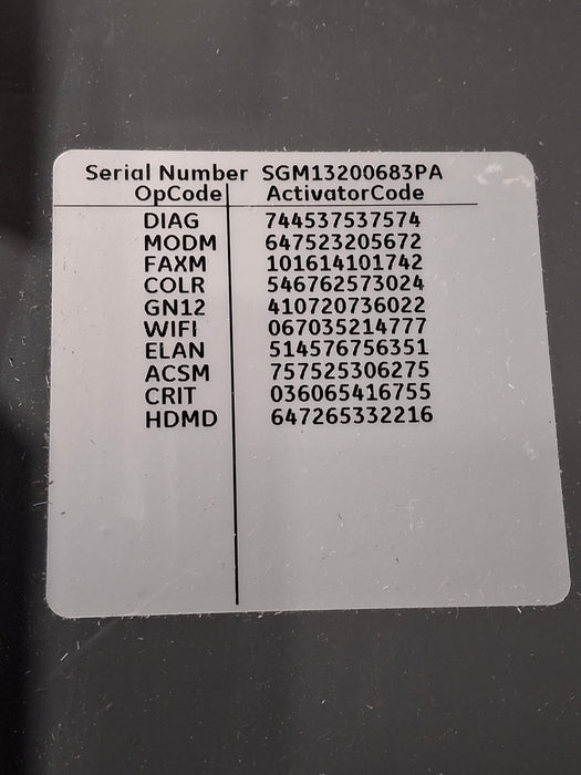 GE Healthcare MAC 5500 HD ECG without CAM Module