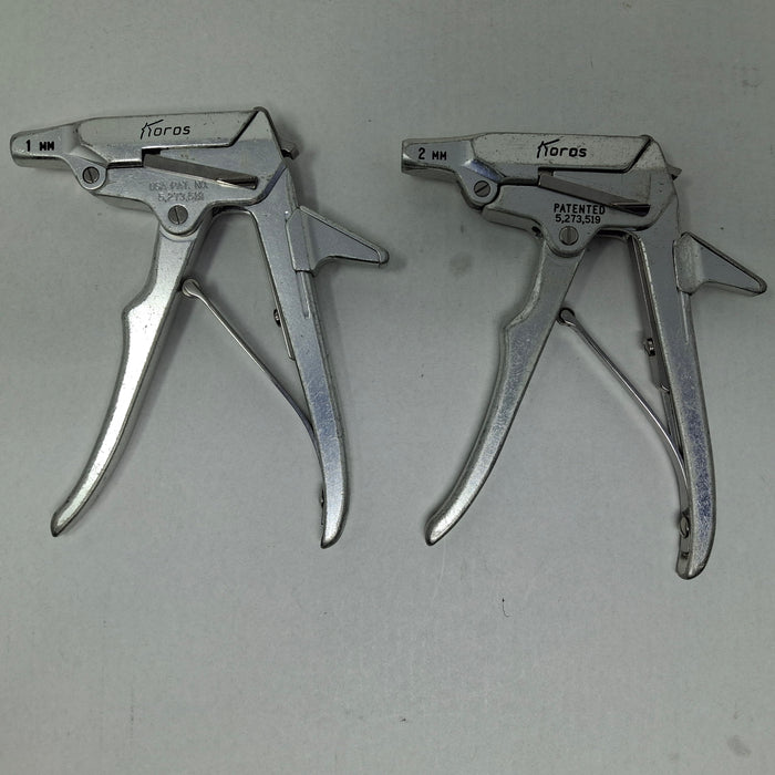 Koros 1mm and 2mm Rongeur Handles