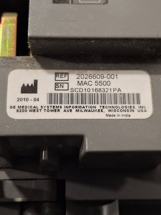 GE Healthcare GE Healthcare MAC 5500 ECG without CAM Module Cardiology reLink Online