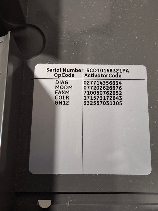 GE Healthcare MAC 5500 ECG without CAM Module