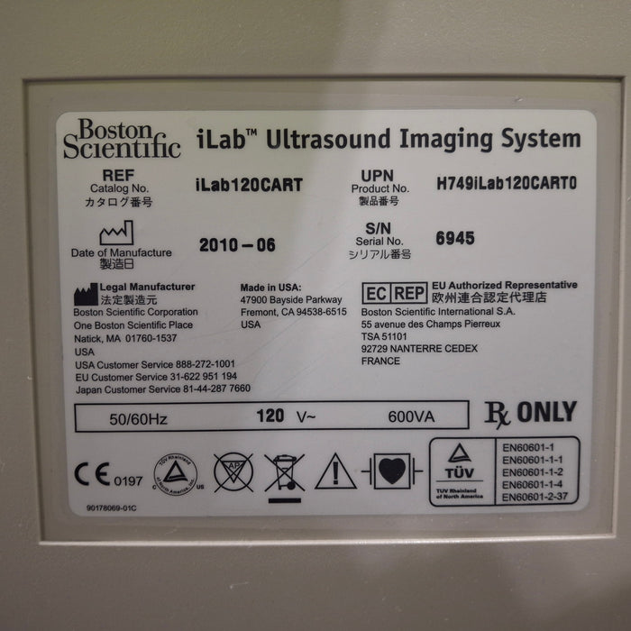 Boston Scientific iLab Ultrasound