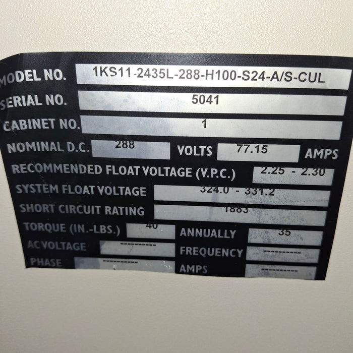 Toshiba 4200FA Series 25kVA Uninterruptible Power Supply