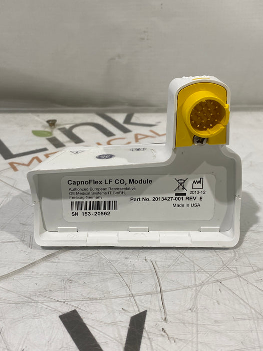 GE Healthcare GE Healthcare Capnoflex LF CO2 Module Patient Monitors reLink Online