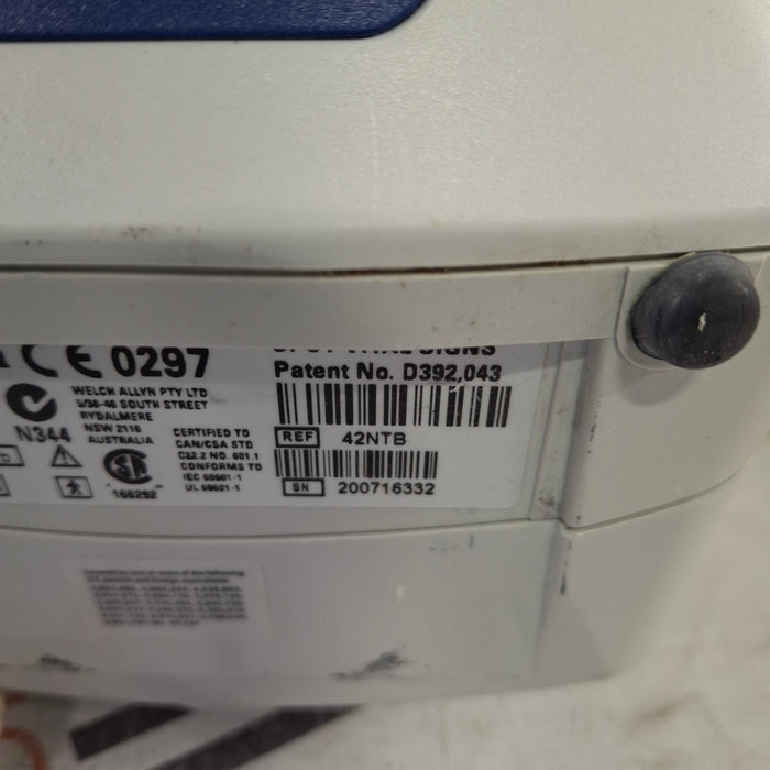 Welch Allyn Spot 420 - NIBP, Temp, Nellcor SpO2 Vital Signs Monitor