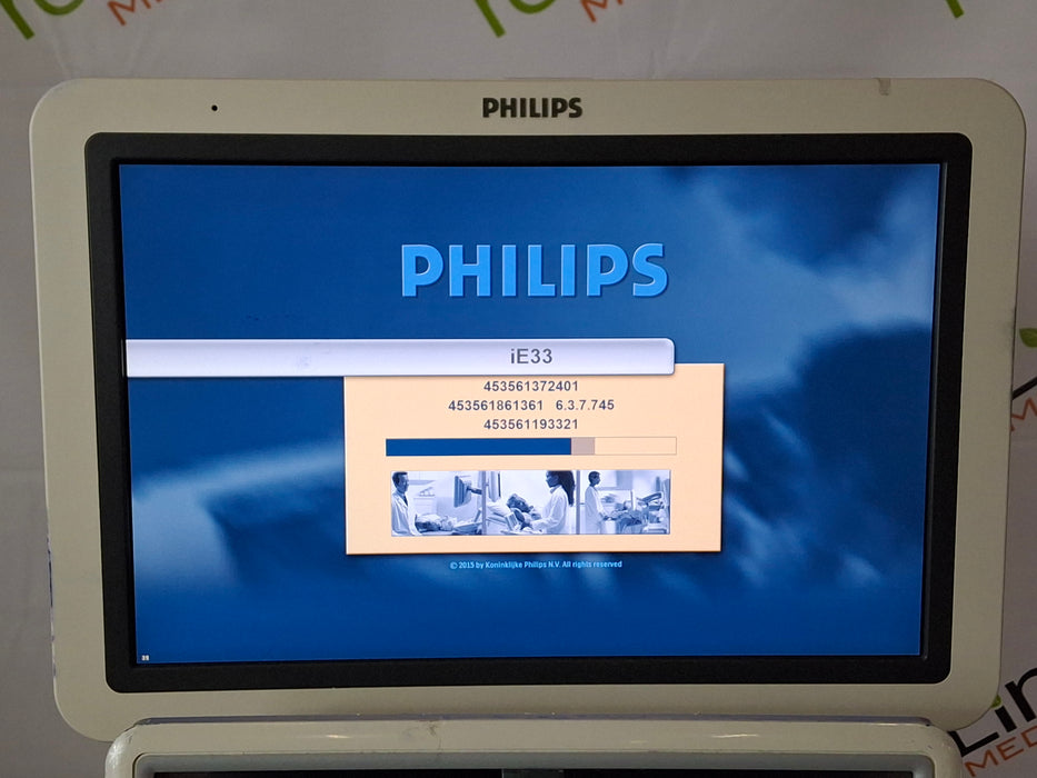 Philips IE33 F-G Cart Ultrasound