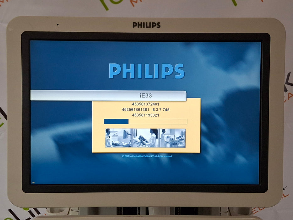 Philips IE33 F-G Cart Ultrasound