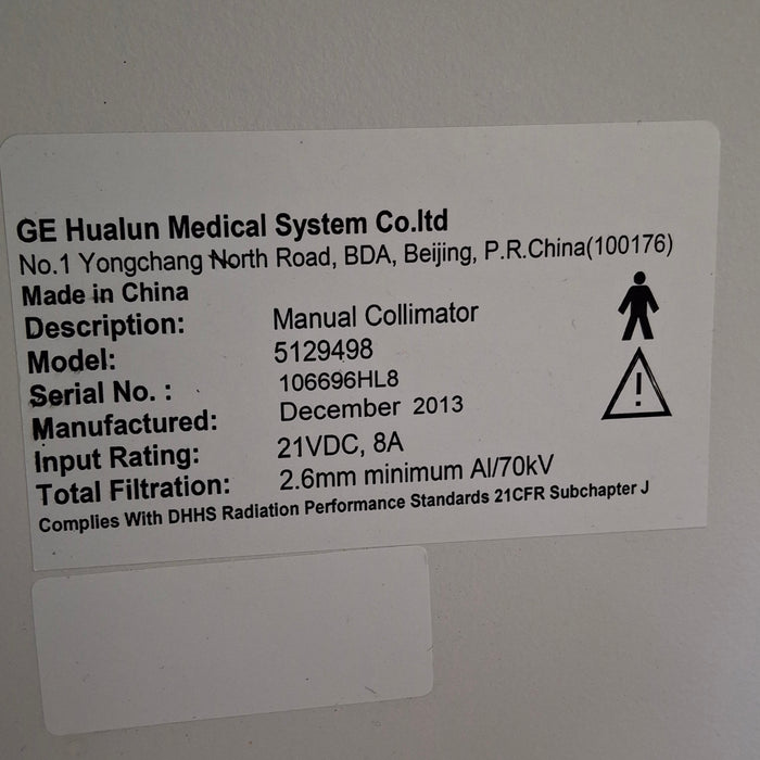 GE Healthcare Optima XR220 AMX Portable X-ray