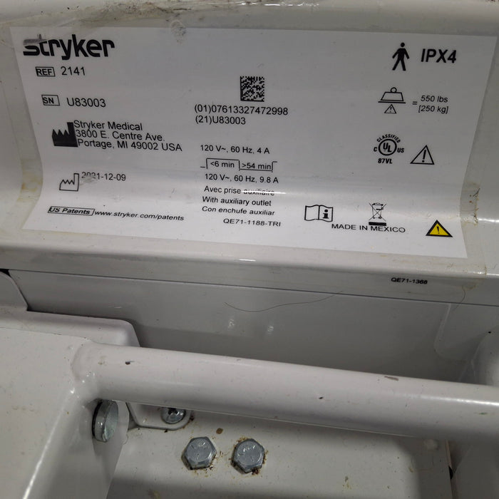 Stryker InTouch 2141 Critical Care Hospital Bed