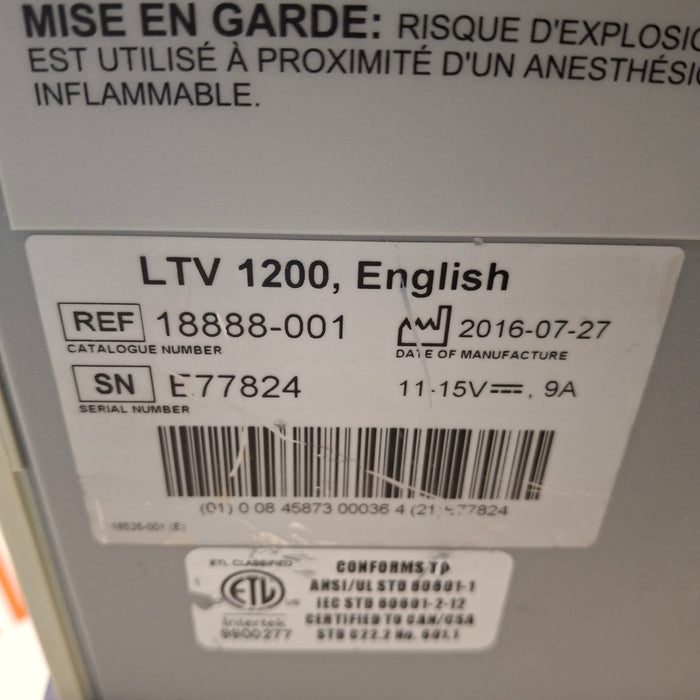 CareFusion LTV 1200 Ventilator