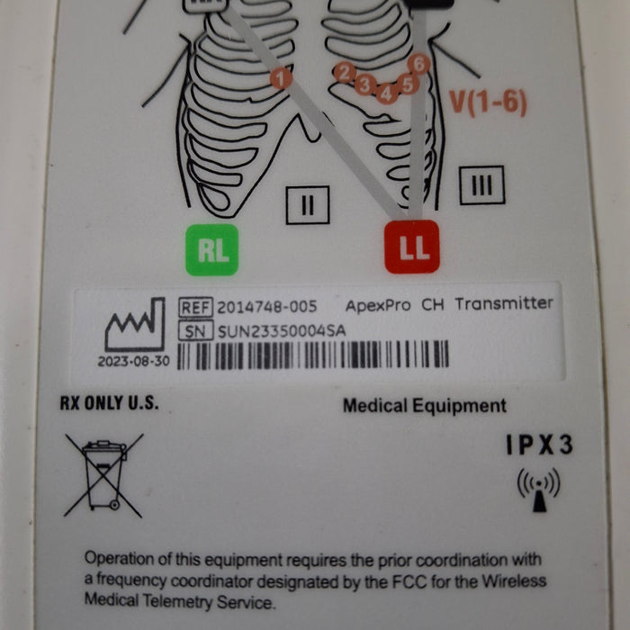 GE Healthcare ApexPro CH Telemetry Transmitter