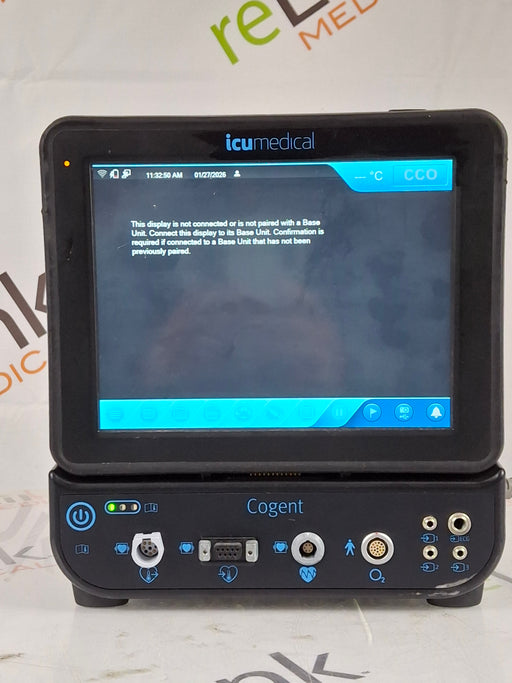 ICU Medical, Inc. ICU Medical, Inc. Cogent Hemodynamic Monitor Patient Monitors reLink Online