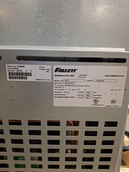 Follett Corp REF2 Medical Grade Counter Top Refridgerator