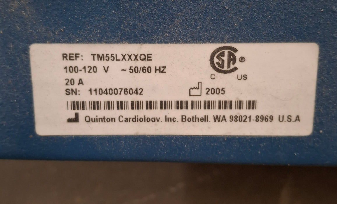 Quinton TM55 Stress Test Treadmill