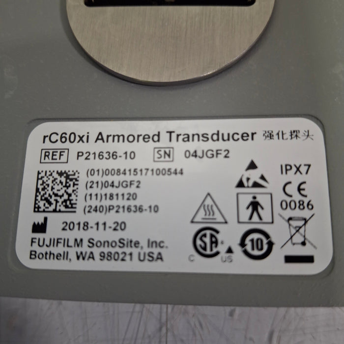 Sonosite rC60xi Armored Transducer