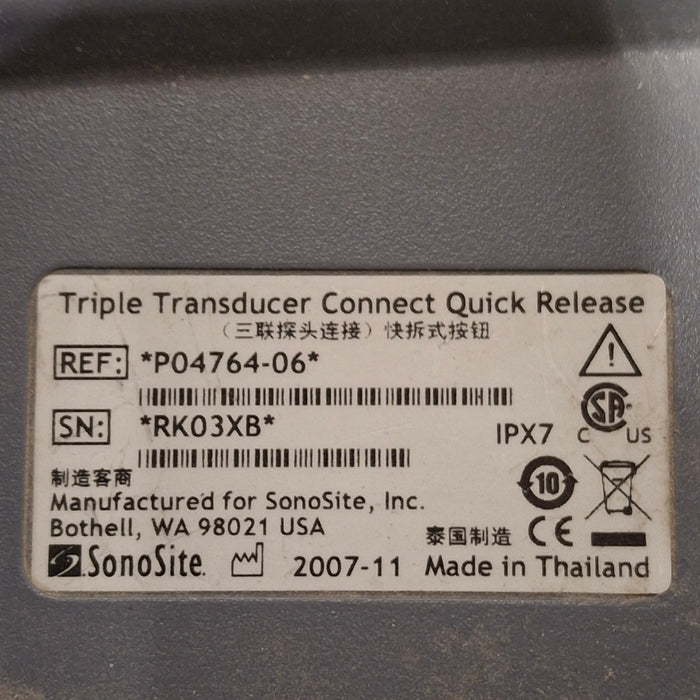 Sonosite P04764-06 Quick Release Triple Transducer Connect