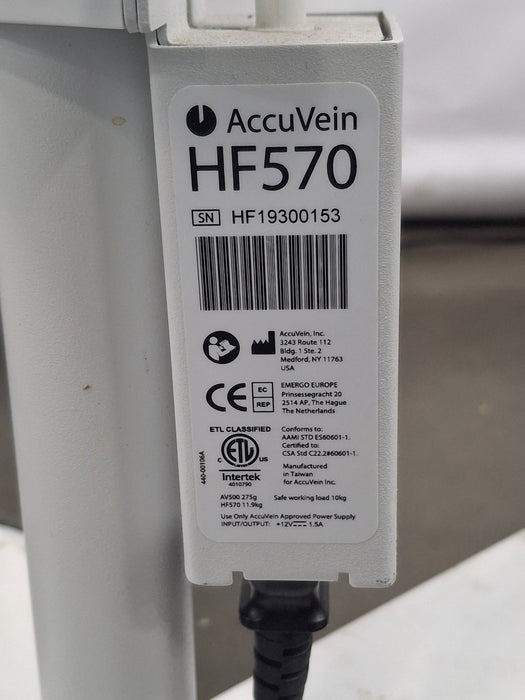 AccuVein HF570 Roll Stand