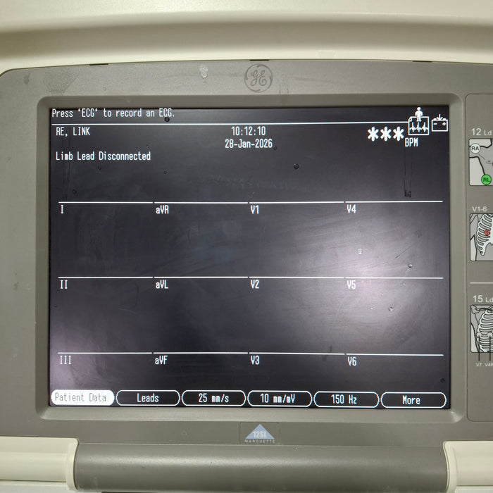 GE Healthcare MAC 5500 ECG with CAM Module