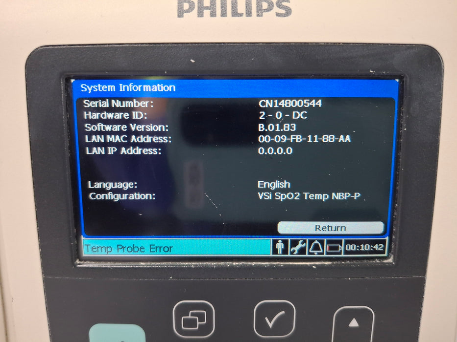 Philips SureSigns VSi Vital Signs Monitor