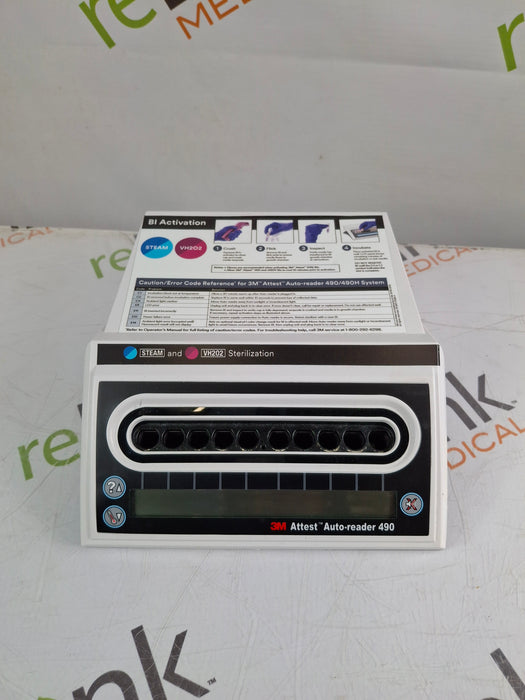 3M Attest Auto-Reader 490 VH202 Sterilization