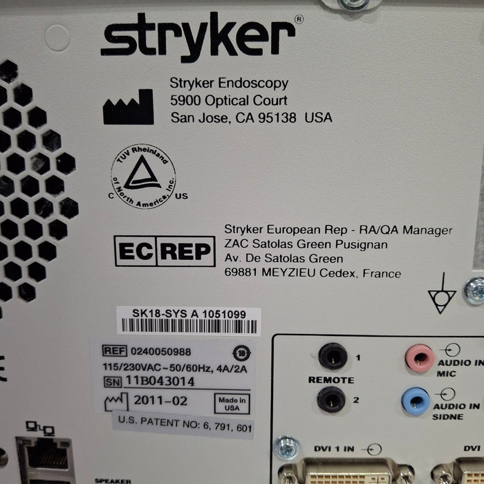Stryker 240-050-988 SDC Ultra HD Information System