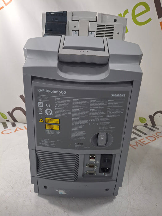 Siemens Rapidpoint 500 Blood Gas Analyzer