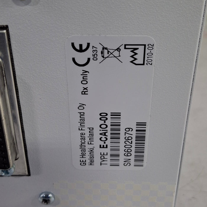 GE Healthcare E-CAiO-00 Gas Exhaust Module