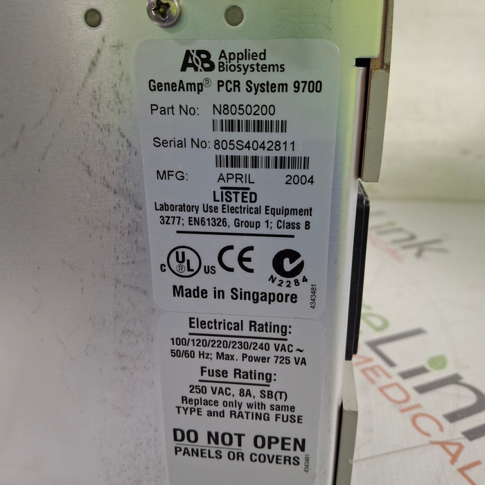 Applied Biosystems GeneAmp 9700 PCR System