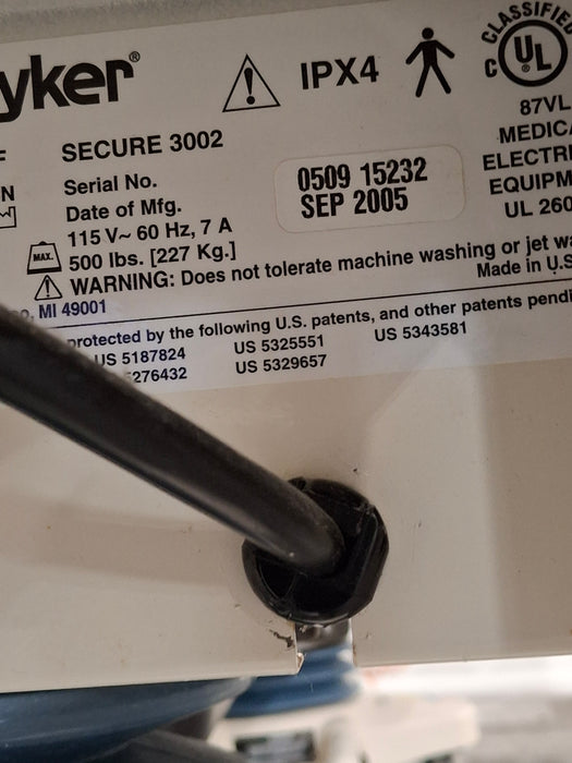 Stryker Stryker Secure II 3002 Hospital Bed Beds & Stretchers reLink Online